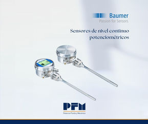 Sensores de nivel continuo potenciométricos