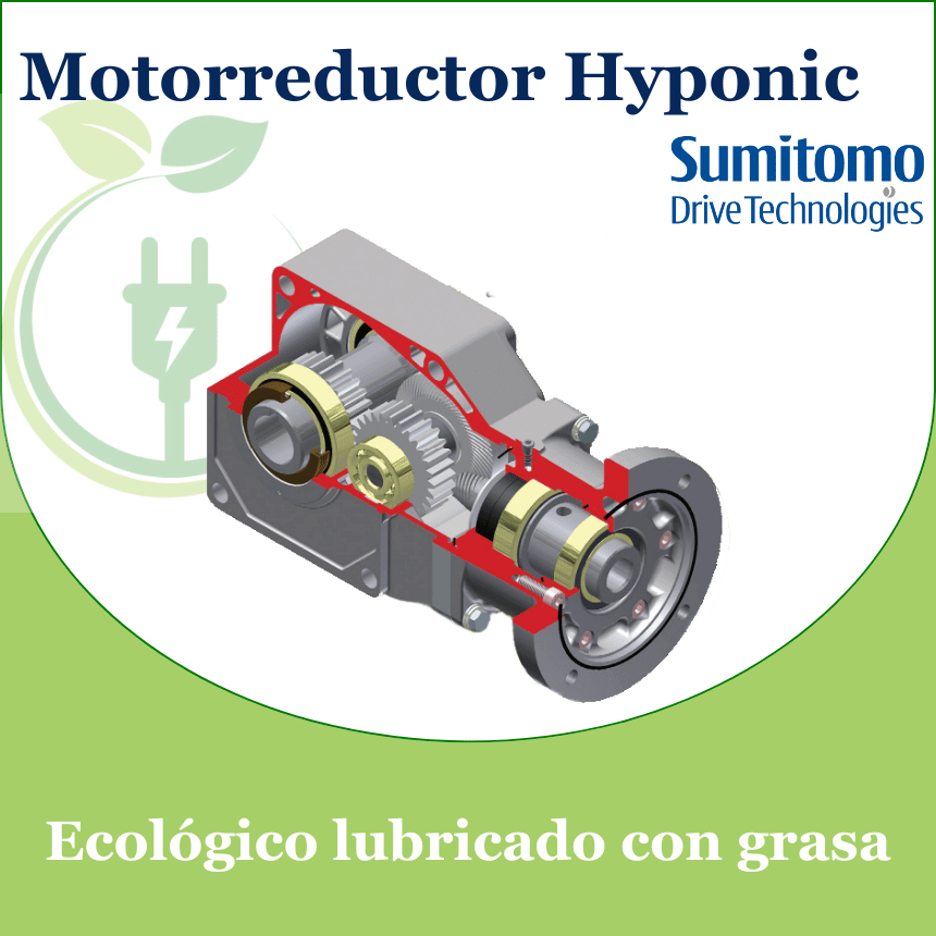 Motorreductor Hyponic® ecológico