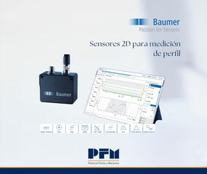 Sensores 2D para medición de perfil
