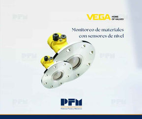 Monitoreo de materiales con sensores de nivel