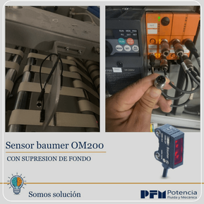 Instalación de sensor OM200 en industria hotelera