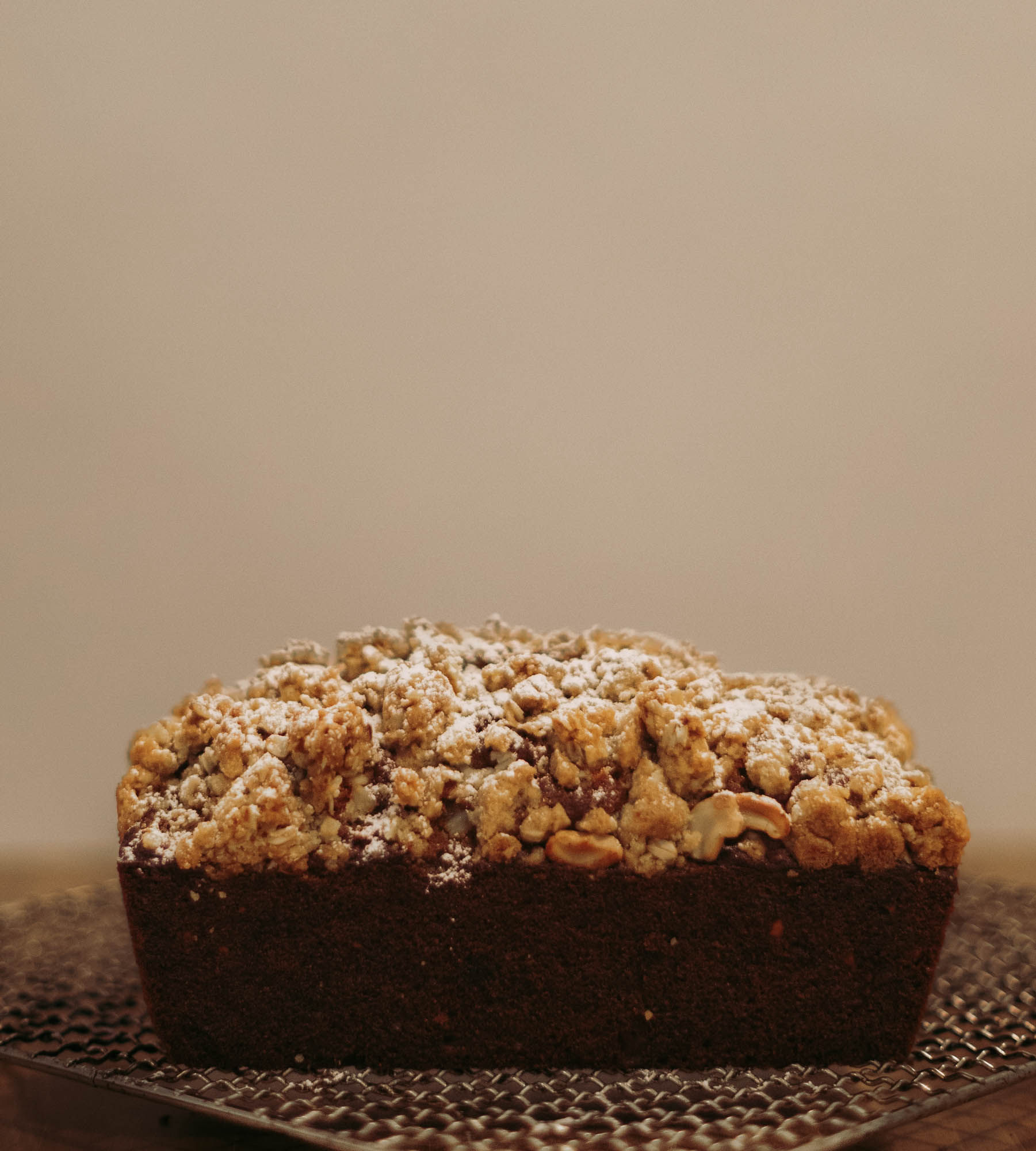 Banana Crumble Loaf