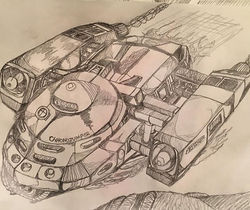 Chronojumperx Spacecraft Time Ship