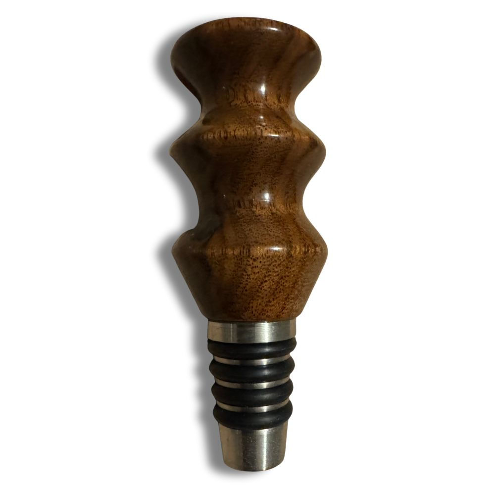Walnut Bottle Stopper