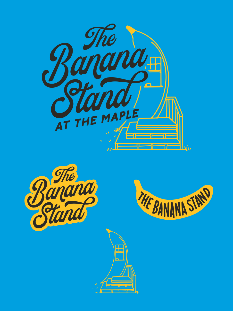 The Banana Stand Logo System