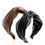 Thumbnail: Leather twisted Hairband 