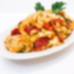Huevos revuelto con chorizo