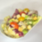 Salat mit Hausdressing