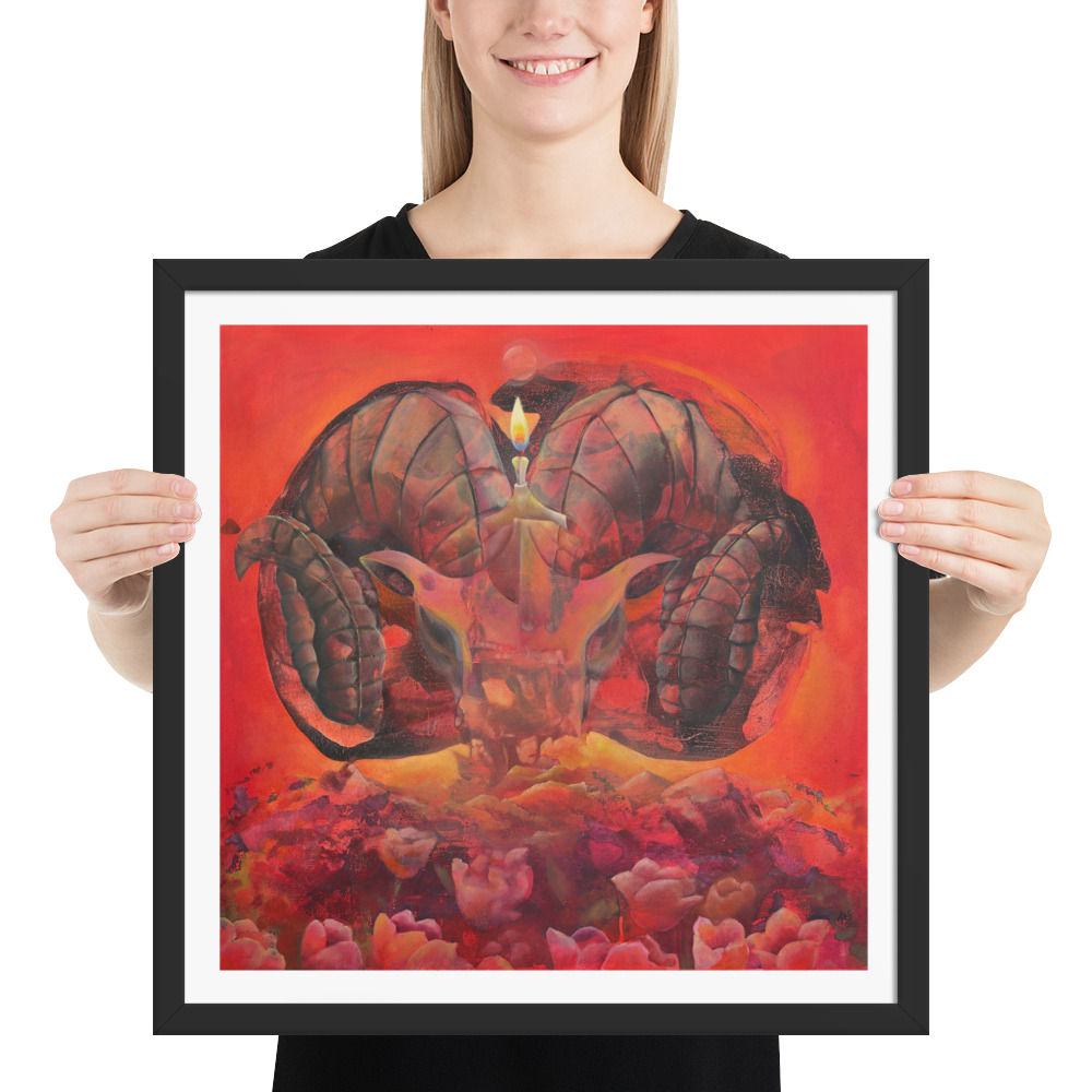 Aries Framed Print