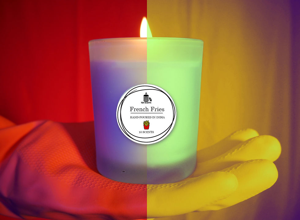 French Fries 200ml Candle