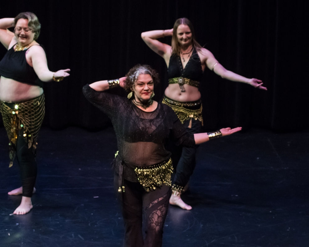Belly dance class all welcome