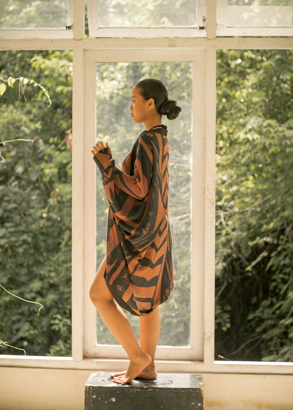 Thumbnail: Sacred Earth Shrug "Burnt Ember" Print