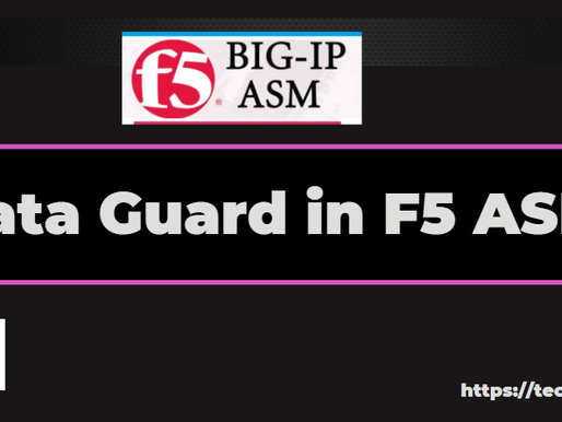 Data Guard in F5