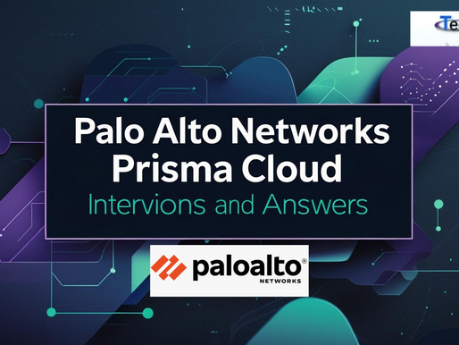 Paloalto Prisma cloud interview questions and answers