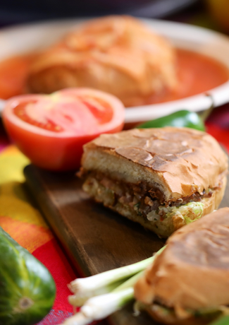 All foods are fresh and tasty  