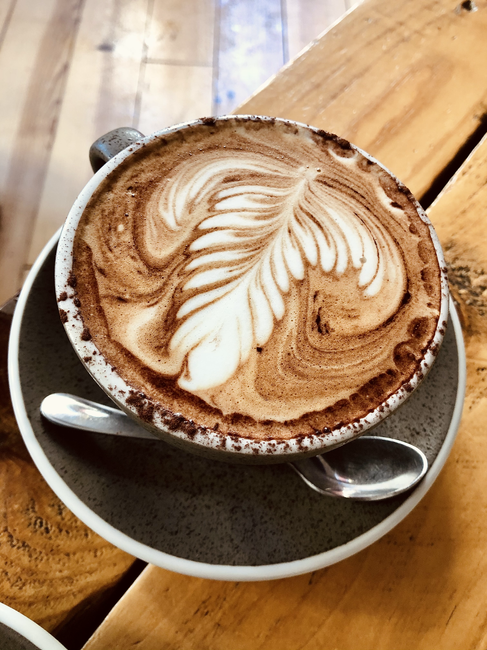 Cappuccino con cacao