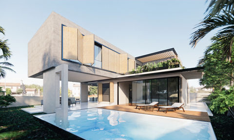 fkat studio architecture design larnaca residence architecture design materiality aradippou