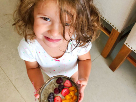Oli´s Chia banana hemp breakfast bowl