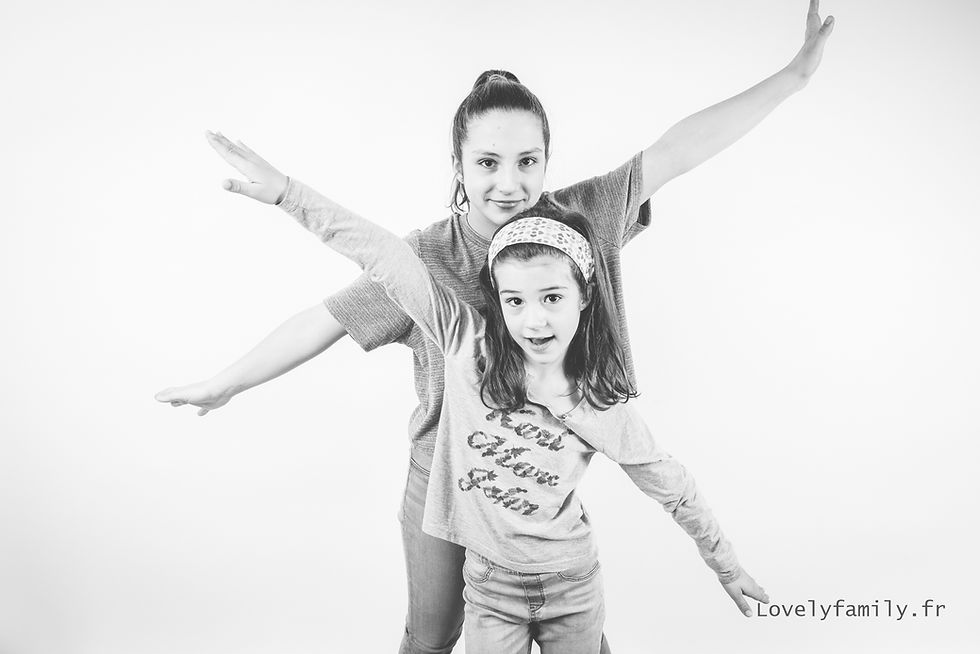 Séance photo famille studio