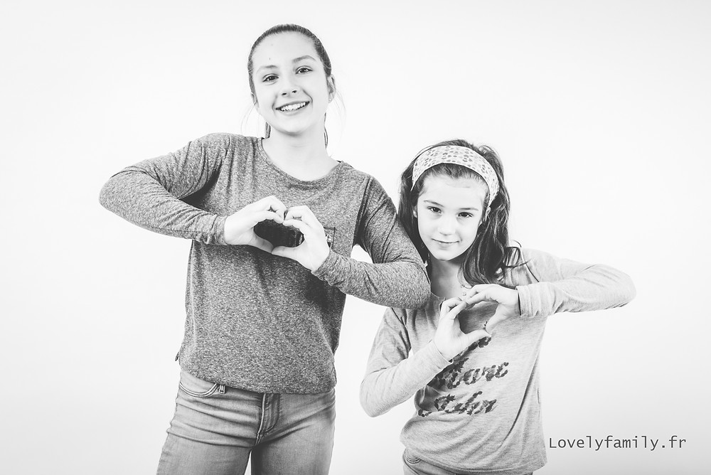 Séance photo famille studio