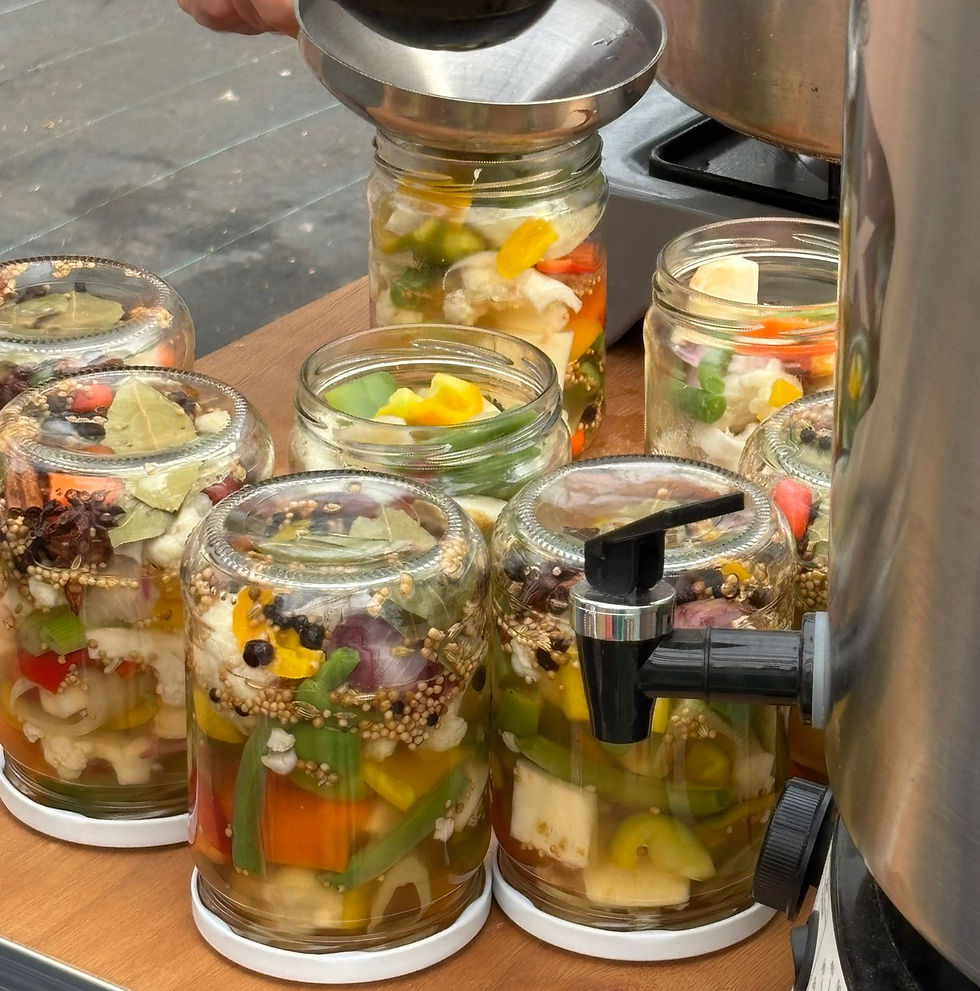 zo 13 sep: lunch op de boerderij + workshop groenten opleggen