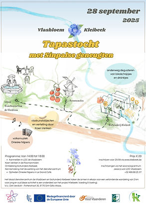 Vlasbloem X Kleibeek tapastocht.poster.jpg