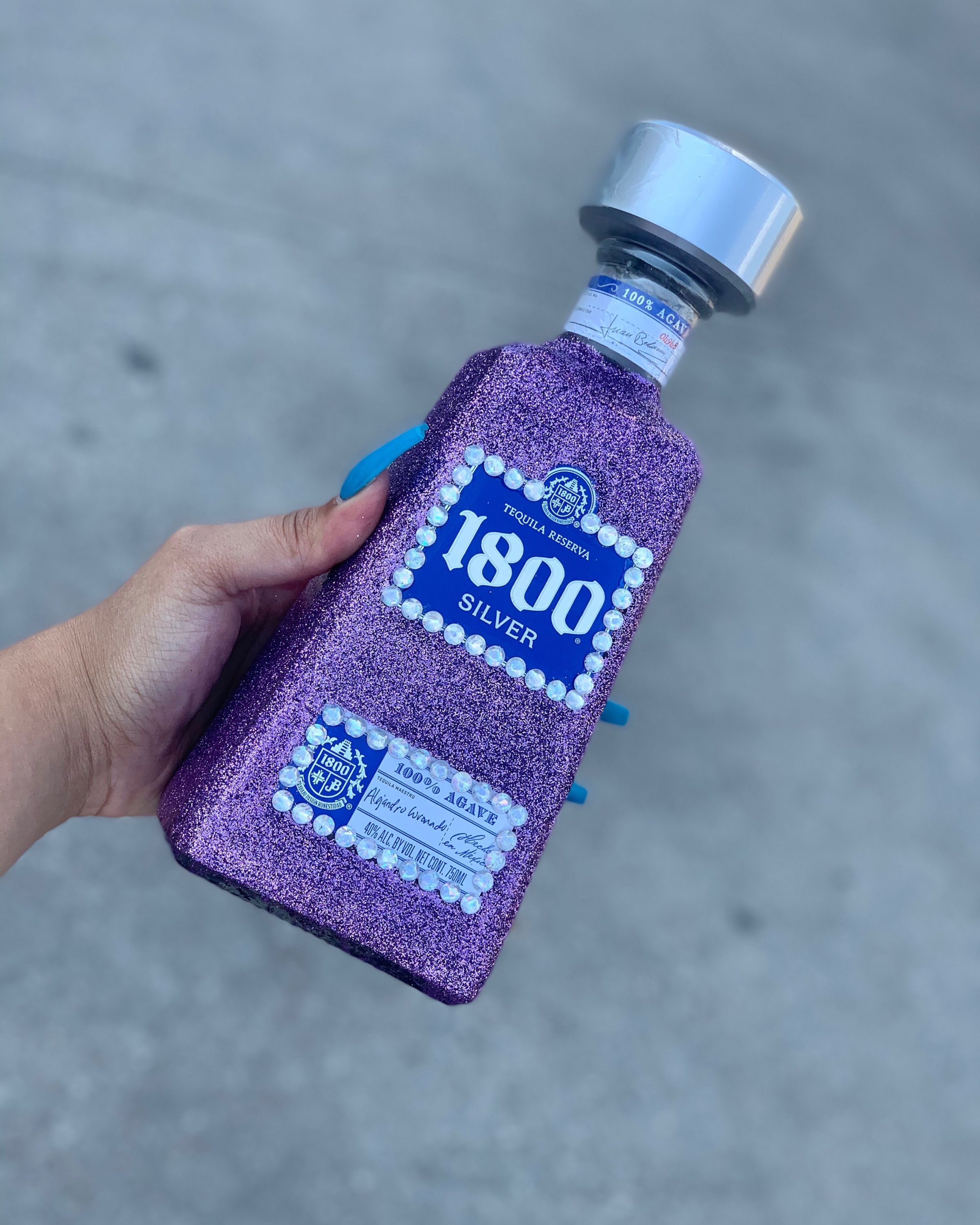 Custom 1800 Tequila Bottle
