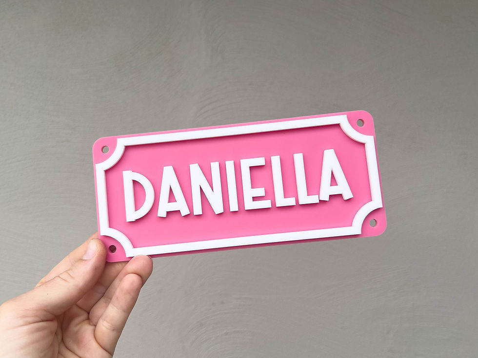 Thumbnail: Cool Name Plates for Kids