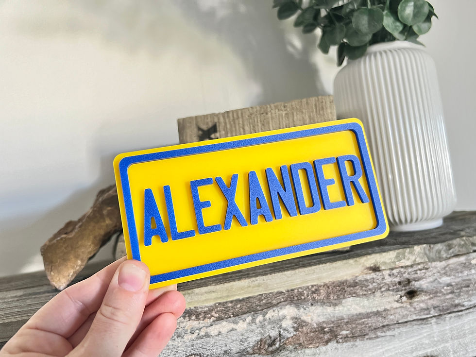 Thumbnail: Kids 3D Name Signs