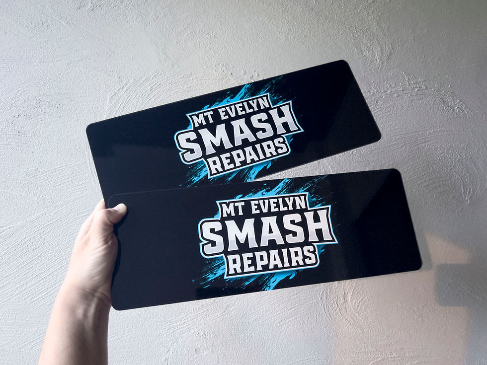 Thumbnail: Custom Acrylic Logo Cover Plates