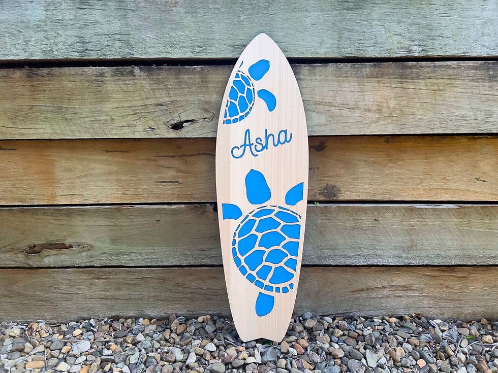 Thumbnail: 3D Turtle Surfboard