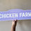 Thumbnail: Purple Country Chicken Farm Sign