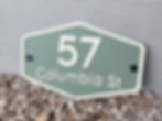 Coastal Beach Style Street Address Signs