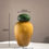 Thumbnail: Elliptical Colored Stone Glass Vase with Cover Desk Decoration Flower Arrangemen