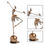 Thumbnail: Ballet Dance Girl Statues Garden Ornament New Can Stand Upright Metal Ballerina 