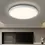 Thumbnail: Wood Grain Led Ceiling Lamps for Bedroom Room Lights Lighting Fixture Ultra Thin