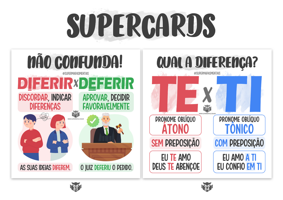 Supercard: Diferir, deferir, te e ti