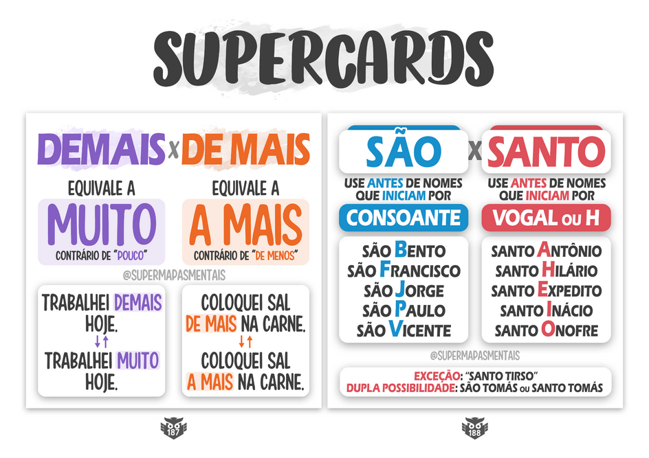 Supercard: Demais, de mais, São e Santo
