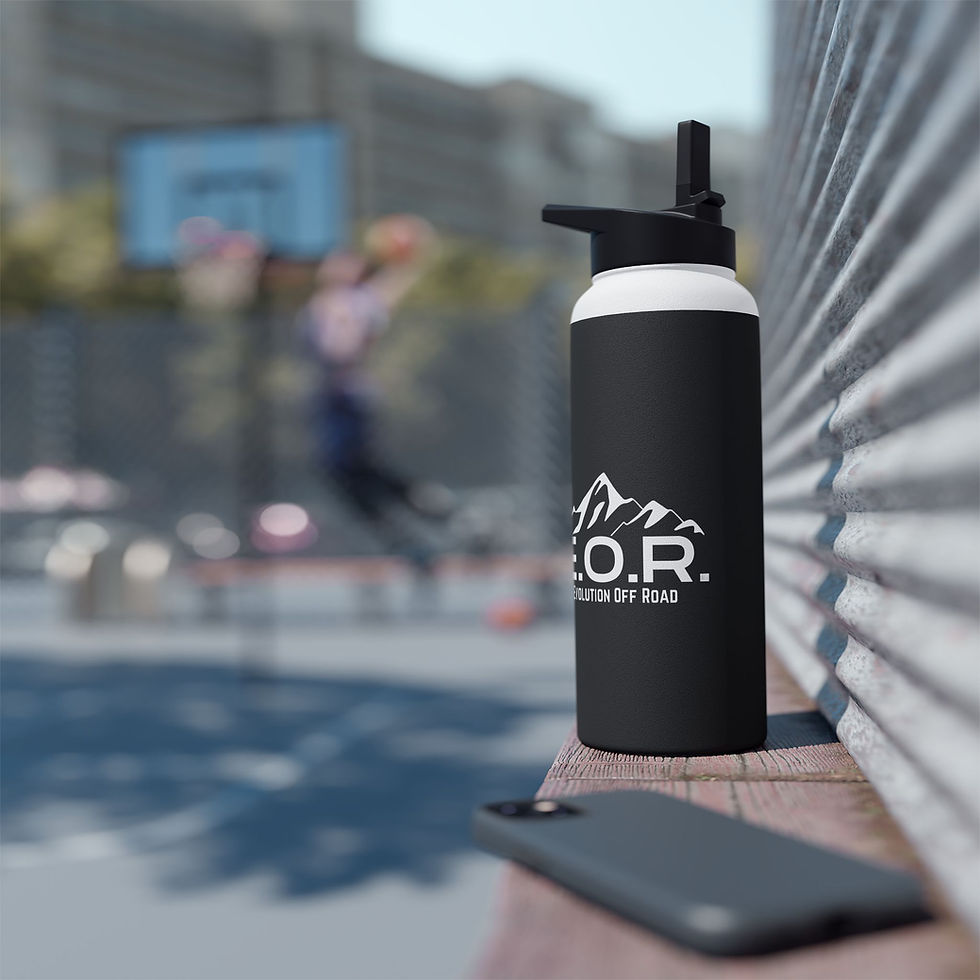 Thumbnail: Stainless Steel Water Bottle, Standard Lid
