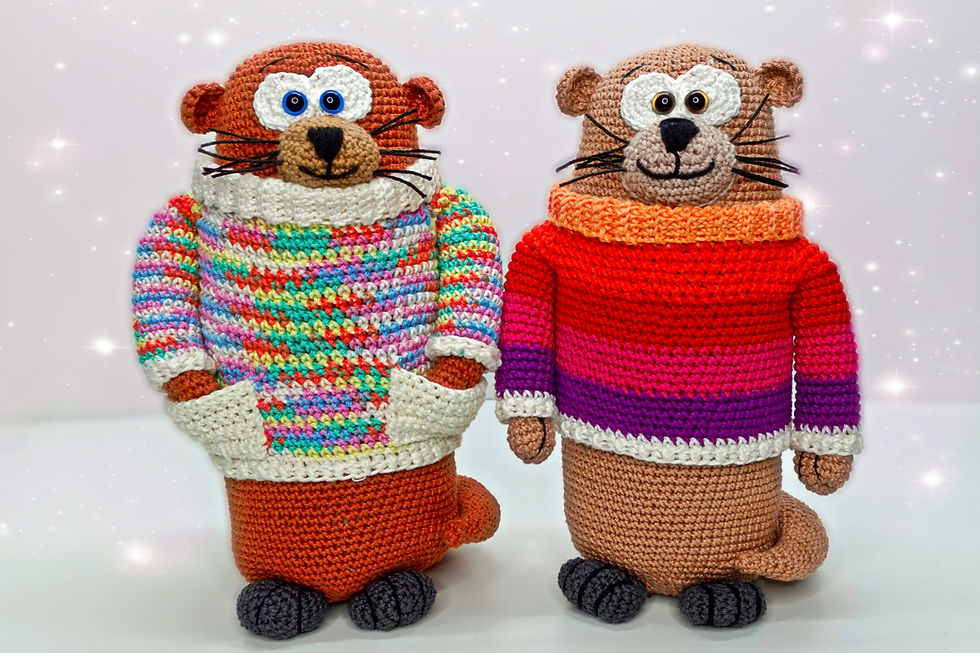 Miniaturbild: Otti der Otter - Häkelanleitung DE|ENG|NL
