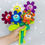 Miniaturbild: Lustiger Blumenstrauß - Häkelanleitung DE|ENG|NL