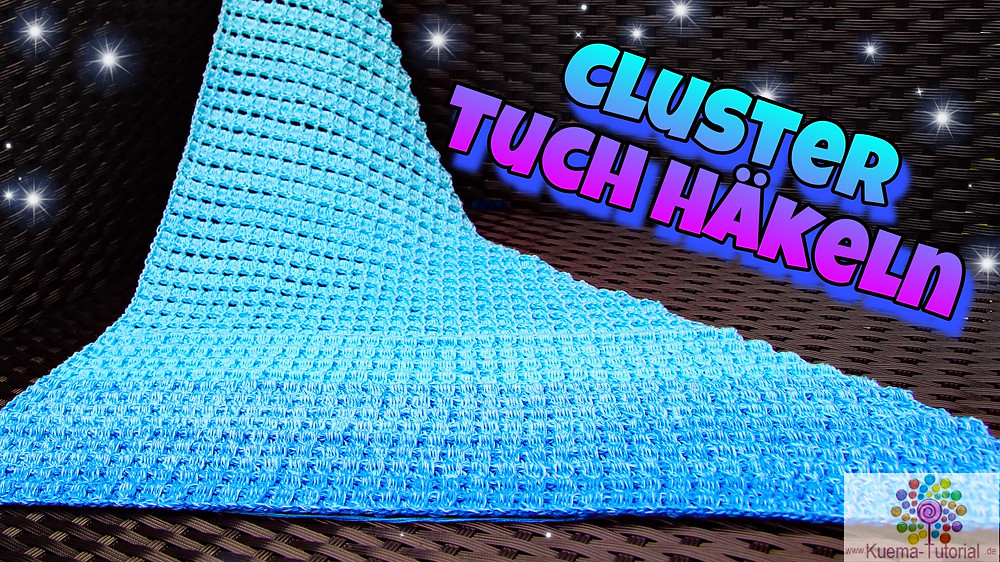 Clusterstich Tuch Häkelanleitung Kostenlos