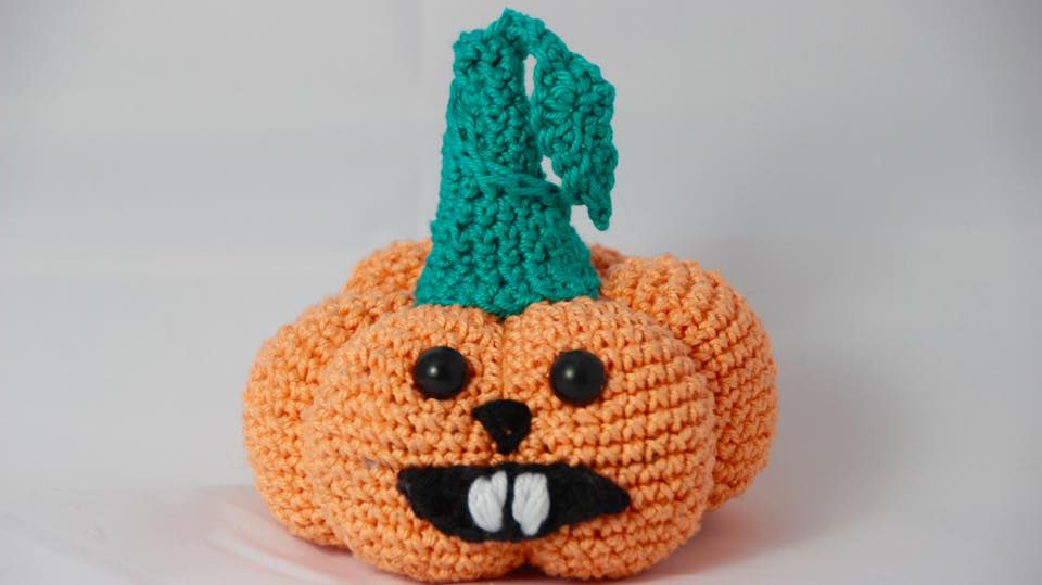 Miniaturbild: Halloween Kürbis - Set - Häkelanleitung