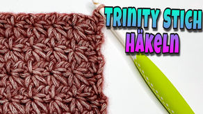 Trinity Muster- Häkeln | einfaches Deckenmuster | Anfänger