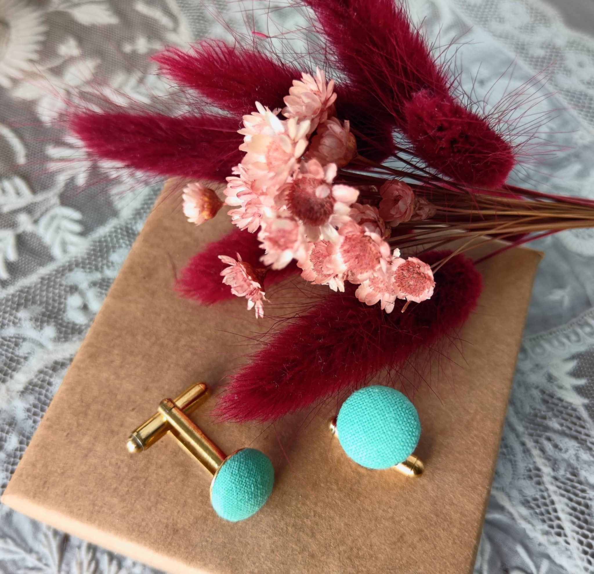 Boutons de manchette unis