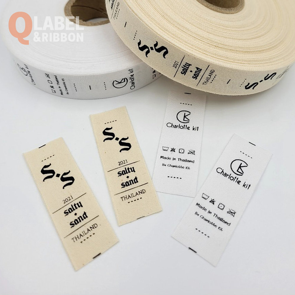 Qlabel ป้ายคอเสื้อ ป้ายแบรนด์ 19.03.68