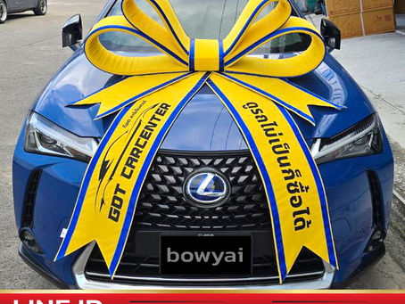 🎀โบว์ติดรถ โบว์วางหน้ารถ ผ้ากำมะหยี่🎀