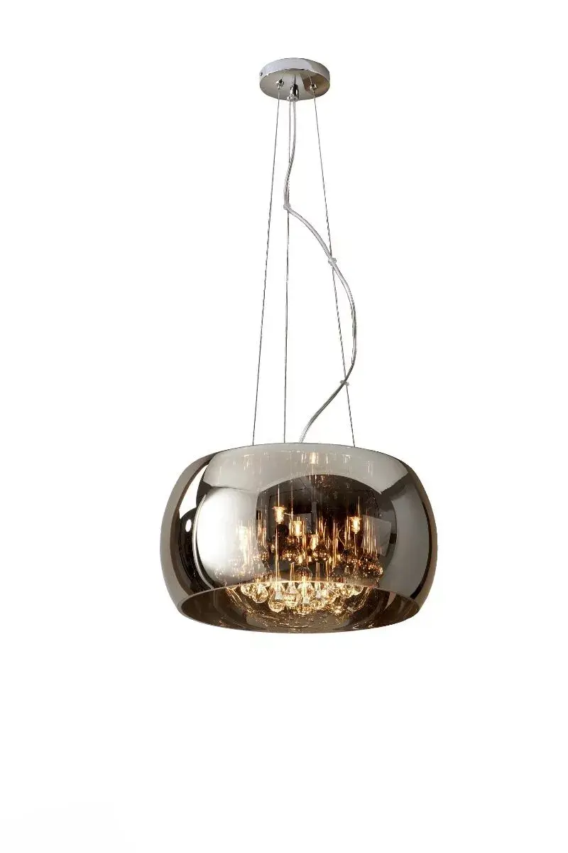 Argos Smoked Glass Pendant