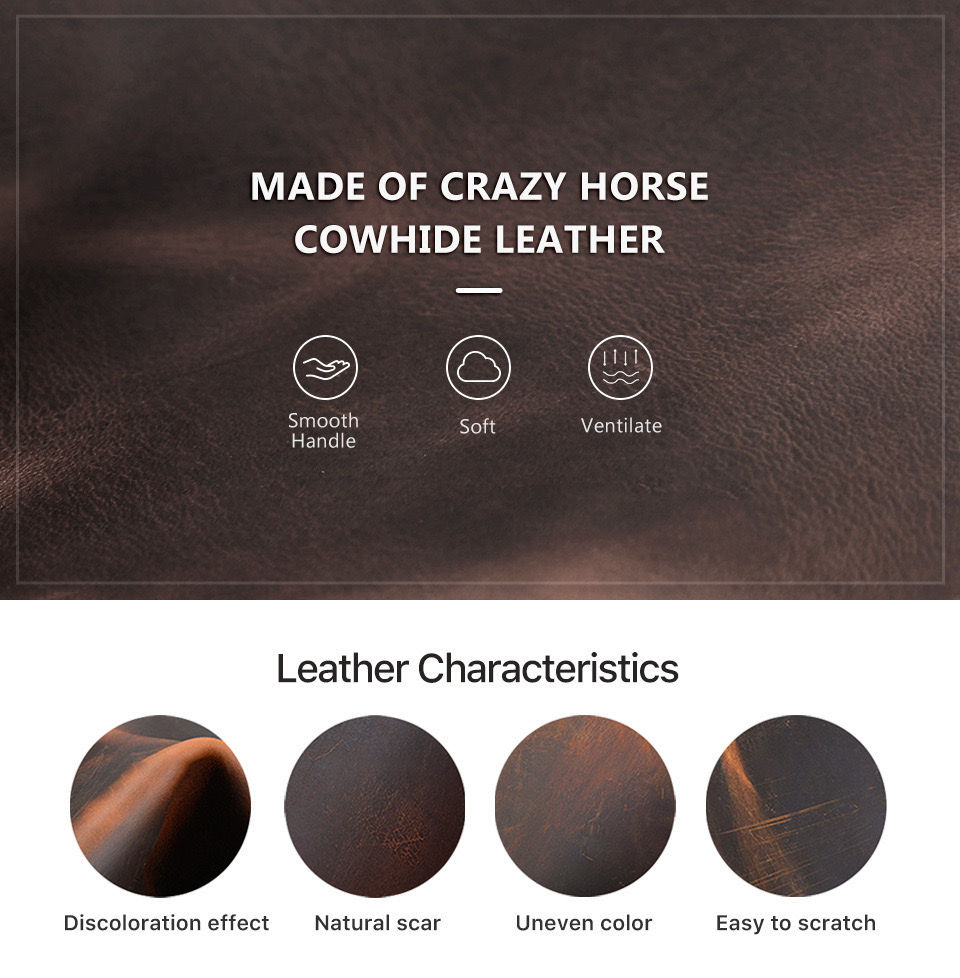 縮圖：瘋馬皮六邊形便攜手錶盒2格