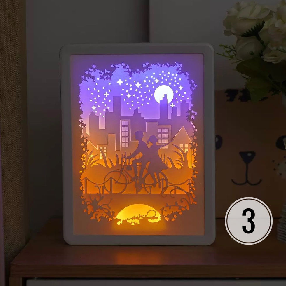縮圖：LED 紙雕燈